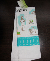 Отдается в дар полотенце сувенирное, привезено с Кипра