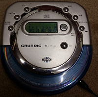 Отдается в дар СD/MP3 плеер GRUNDIG