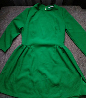Отдается в дар Зеленое платьеце, 42-44
