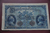 Отдается в дар бона Германии 1914 год