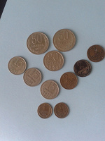 Отдается в дар 11 монеток СССР