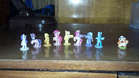Отдается в дар My little pony фигурки + смешарик