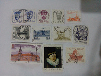 Отдается в дар Солянка из гашеных польских марок