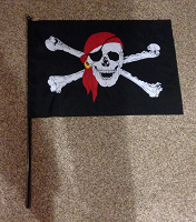 Отдается в дар Флаг пиратов
