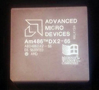 Отдается в дар Процессор AMD 486