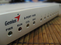 Отдается в дар Коммутатор Genius GH4080/SE