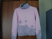 Отдается в дар Розовый свитер