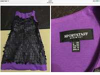 Отдается в дар Платье Фиолетовое размер на фото