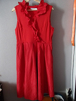 Отдается в дар Платье красное шикарное, размер 46-48