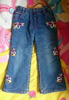Отдается в дар Утепленные джинсы 104-110