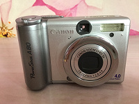 Отдается в дар Фотоаппарат Canon PowerShot A80