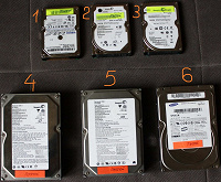 Отдается в дар HDD 2.5" + 3.5"