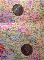Отдается в дар Биметаллические десятки