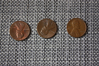 Отдается в дар 1 Cent: 1966, 1984, 1985гг. (3 монеты х 1 цент)