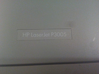 Отдается в дар Принтер HP LaserJet P3005 Q7812A