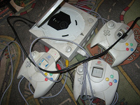 Отдается в дар Приставка SEGA Dreamcast и штуки к ней