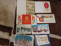 Отдается в дар Советские поздравительные открытки