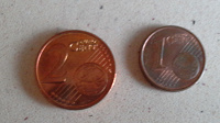 Отдается в дар Монеты евроценты