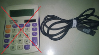 Отдается в дар Калькулятор, провод-usb