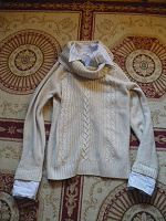 Отдается в дар Новый свитер обманка 46-48-50