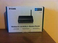 Отдается в дар Wifi роутер DSL-2640U