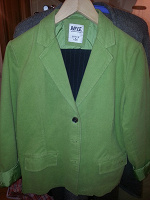 Отдается в дар Зеленый пиджак 48 р-р