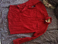 Отдается в дар Рубашка мужская бордовая Wrangler
