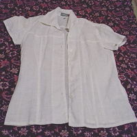 Отдается в дар Новая блуза-рубашка Steilmann из 100% крапивы