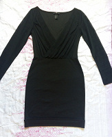 Отдается в дар Черное платье H&M