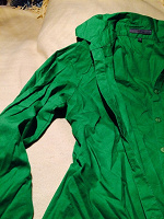 Отдается в дар Рубашка зеленая (S)