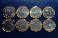 Отдается в дар Набор монет Бразилии Rio 2016