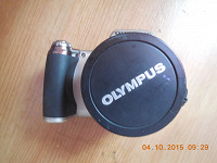 Отдается в дар Цифровой фотоаппарат Olimpus SP-810UZ (скорее всего, на запчасти)