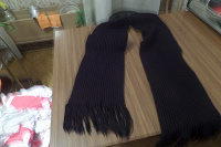 Отдается в дар шарф черный