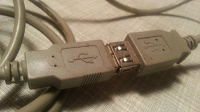 Отдается в дар USB-удлинитель.