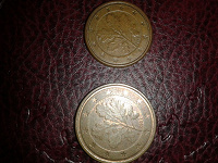 Отдается в дар Евромонеты Германии(1 и 2 цента 2002F)