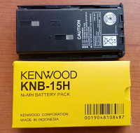 Отдается в дар Аккумулятор KNB-15A для радиостанций Kenwood