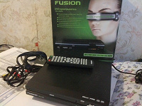 Отдается в дар DVD проигрыватель Fusion FD-U157X Black