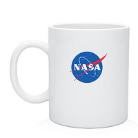 Отдается в дар Кружка-бокал NASA коллекционная