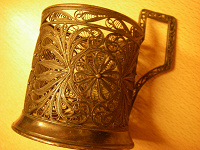 Отдается в дар Подстаканник.