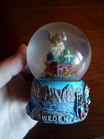 Отдается в дар Викинг из Швеции, стеклянный шар
