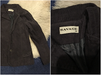 Отдается в дар Вельветовый пиджак SAVAGE M