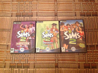 Отдается в дар Игра The Sims 2 с дополнениями University и Nightlife
