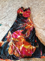Отдается в дар Платье-сарафан 52-54 на высокий рост.
