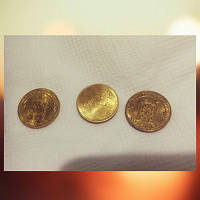 Отдается в дар 10 рублевые монетки