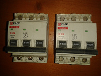Отдается в дар Автоматический выключатель EKF C32 и C25