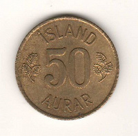 Отдается в дар Монета Исландии