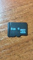 Отдается в дар Флешка MicroSD. Скорее мертва, чем жива.