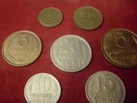 Отдается в дар монеты СССР