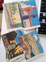 Отдается в дар набор открыток о Москве