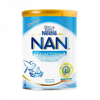Сухая молочная смесь NAN безлактозный (с рождения) 400 г